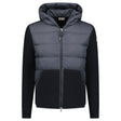 Moncler Padded Zip Cardigan in Black - Boinclo - Outlet Sale Under Retail