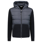 Moncler Padded Zip Cardigan in Black - Boinclo - Outlet Sale Under Retail