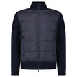 Moncler Padded Zip - Up Cardigan in Navy - Boinclo - Outlet Sale Under Retail