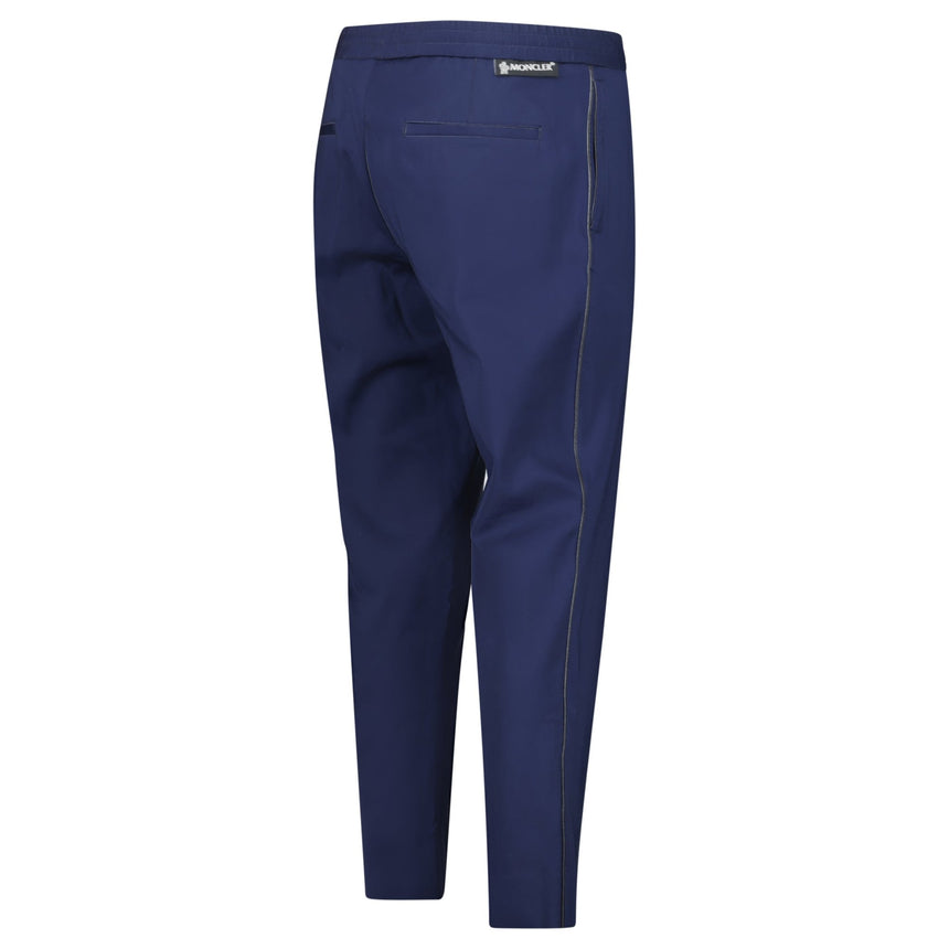 Moncler Straight Leg Trousers Navy - Boinclo - Outlet Sale Under Retail