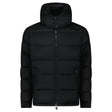 Moncler Montgenevre Wool Flannel Down Jacket in Black - Boinclo - Outlet Sale Under Retail