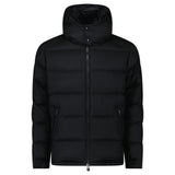 Moncler Montgenevre Wool Flannel Down Jacket in Black - Boinclo - Outlet Sale Under Retail