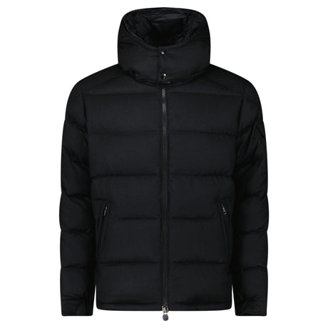Moncler Montgenevre Wool Flannel Down Jacket in Black - Boinclo - Outlet Sale Under Retail