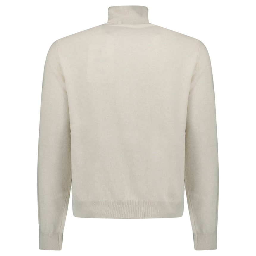 Moncler Padded Wool & Cashmere Zip - Up Cardigan Stone Beige - Boinclo - Outlet Sale Under Retail