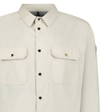Moncler Piz Shirt Jacket in Light Beige - Boinclo - Outlet Sale Under Retail