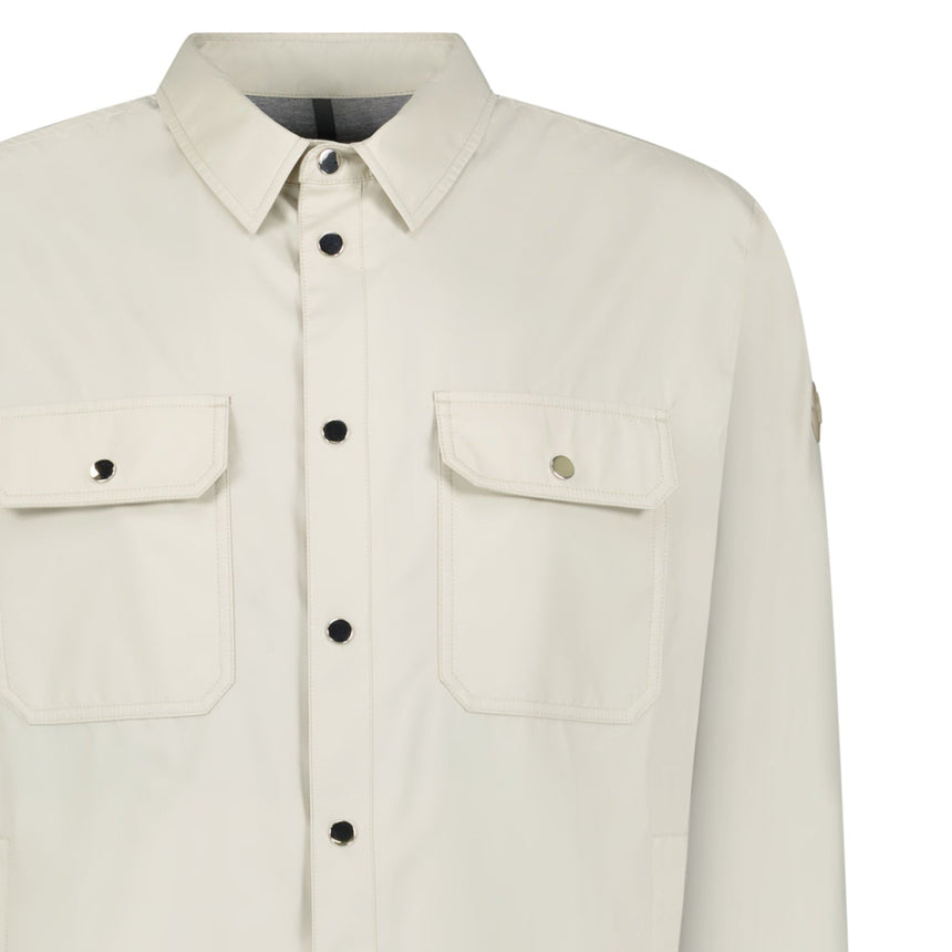 Moncler Piz Shirt Jacket in Light Beige - Boinclo - Outlet Sale Under Retail