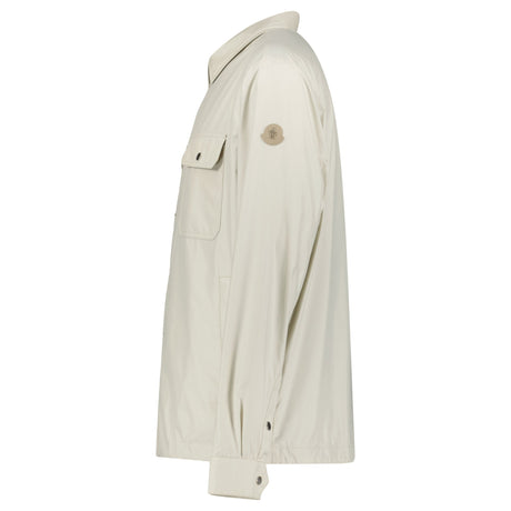 Moncler Piz Shirt Jacket in Light Beige - Boinclo - Outlet Sale Under Retail
