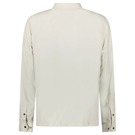 Moncler Piz Shirt Jacket in Light Beige - Boinclo - Outlet Sale Under Retail