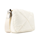 Moncler Puffer Quilted Mini Crossbody Bag Cream - Boinclo - Outlet Sale Under Retail