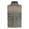 Moncler 'Rance' Down Gilet Khaki - Boinclo ltd - Outlet Sale Under Retail