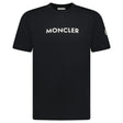 Moncler Rubber Logo Printed T-Shirt Black - Boinclo - Outlet Sale Under Retail