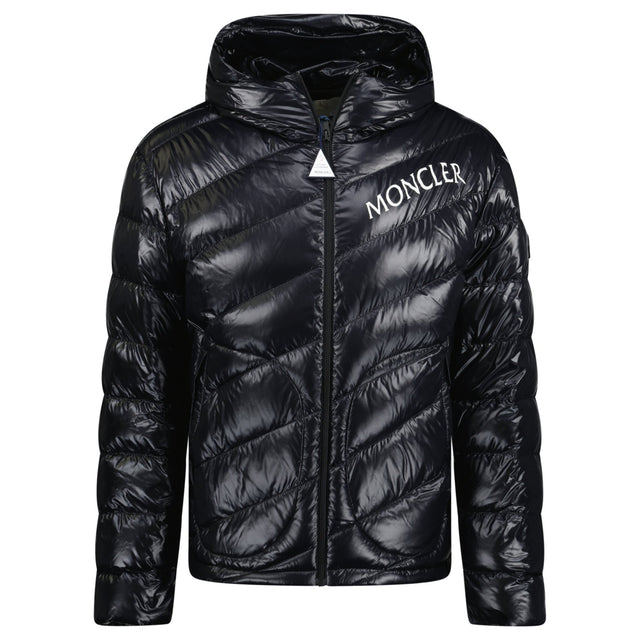 Moncler Sharma Puffer Down Ghost Logo Jacket Black - Boinclo - Outlet Sale Under Retail