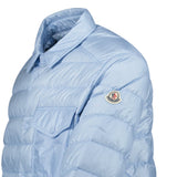 Moncler Tenibres Down Shirt Jacket Sky Blue - Boinclo - Outlet Sale Under Retail