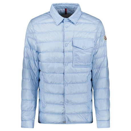 Moncler Tenibres Down Shirt Jacket Sky Blue - Boinclo - Outlet Sale Under Retail