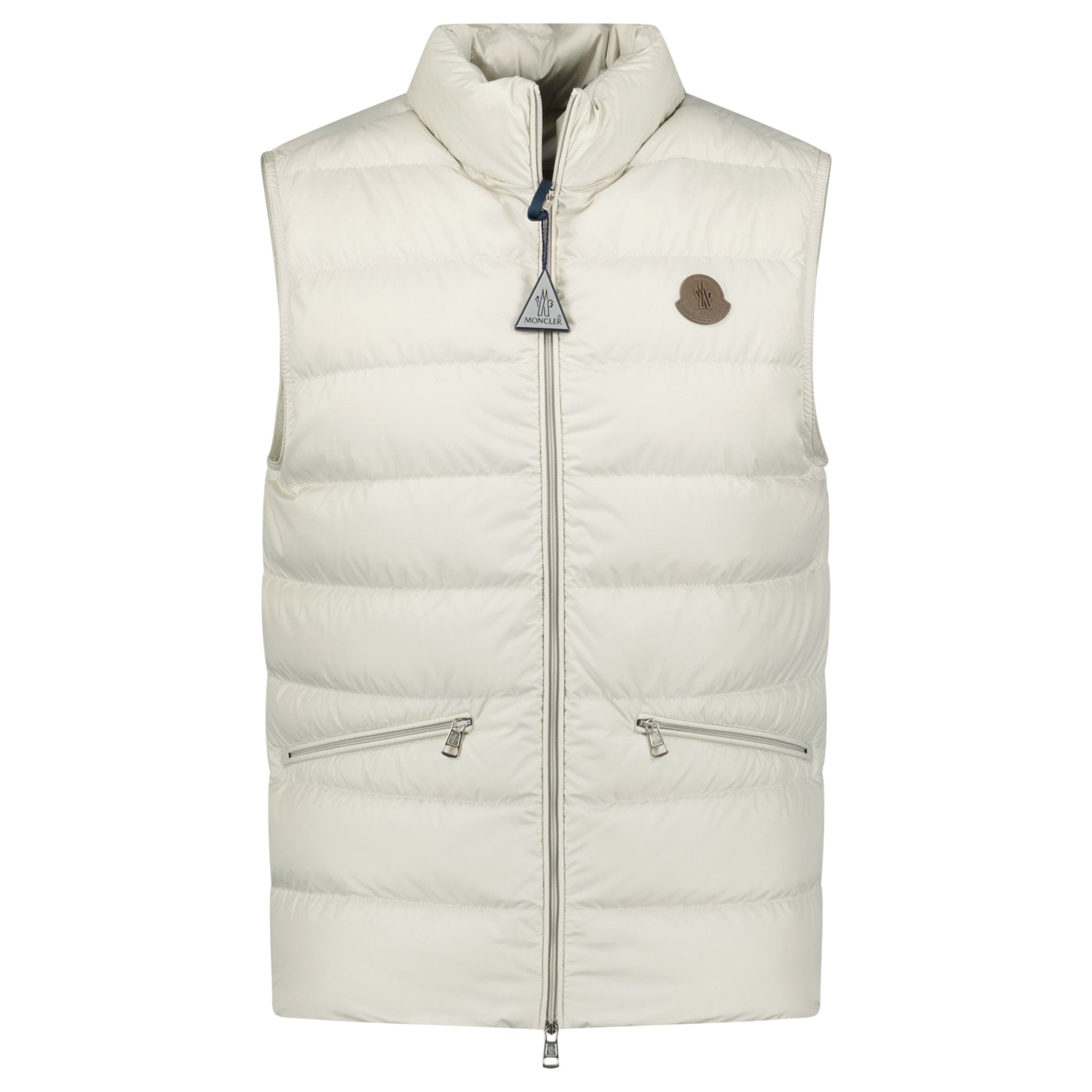 Moncler 'Theompan' Down Gilet White Outlet Sale Always Under