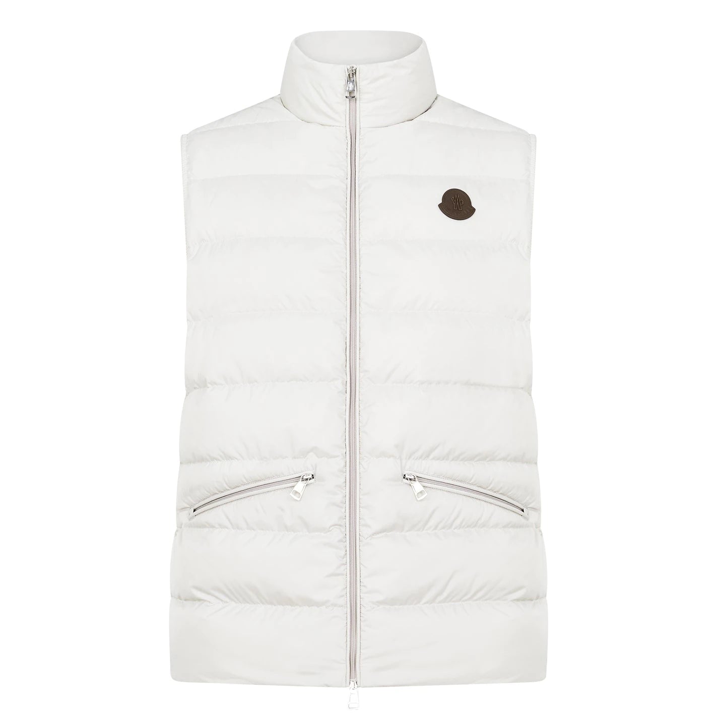 Moncler Theompan Down Gilet White Outlet Sale Always Under Retail Boinclo