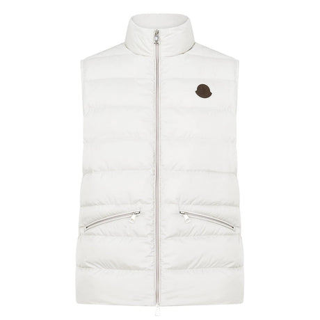 Moncler 'Theompan' Down Gilet White - Boinclo ltd - Outlet Sale Under Retail