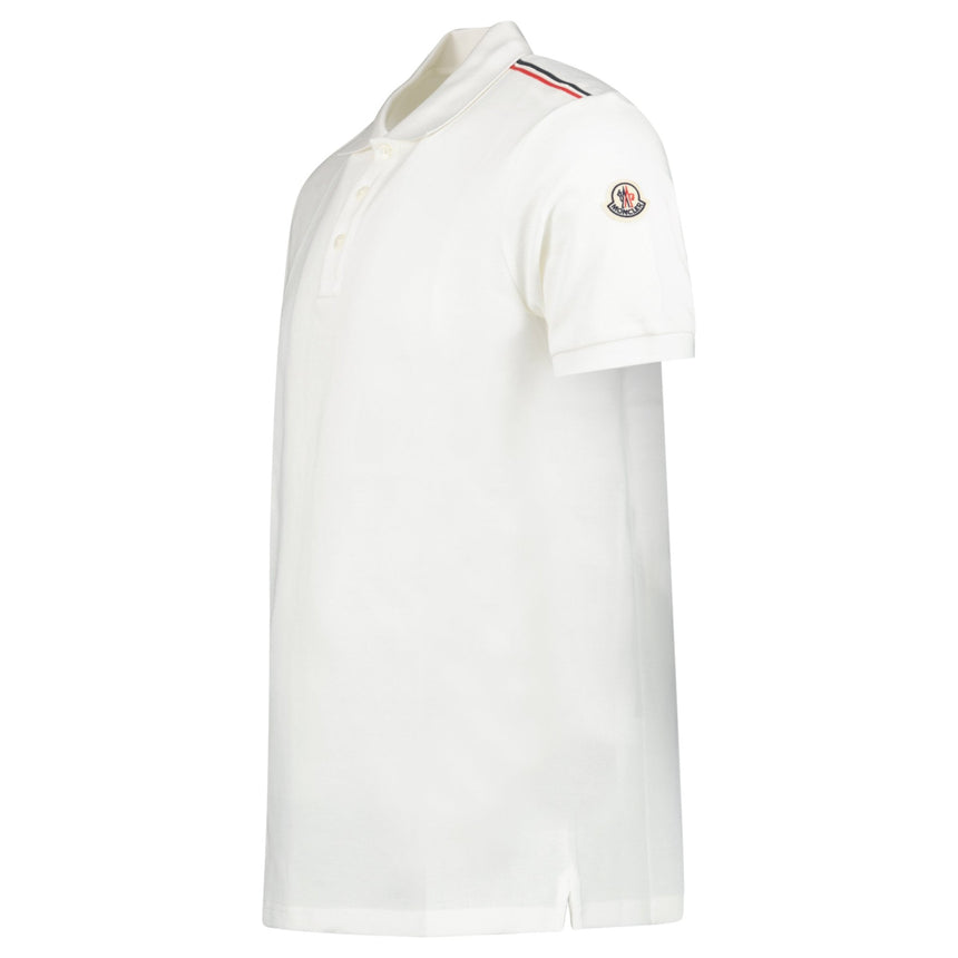 Moncler Tricolor-Trimmed Cotton Piquet Polo Shirt - Boinclo - Outlet Sale Under Retail