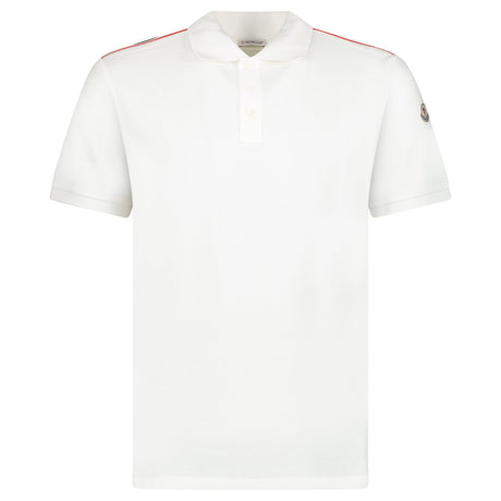 Moncler Tricolor-Trimmed Cotton Piquet Polo Shirt - Boinclo - Outlet Sale Under Retail