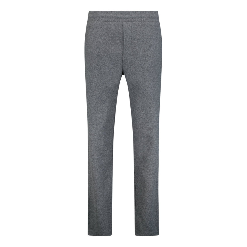 Moncler Wool Fleece Logo Sweatpants Grey - Boinclo - Outlet Sale Under Retail