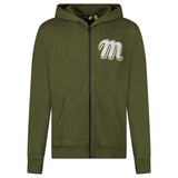 Moncler x Mercedes - Benz by Nigo Long Sleeve Zip Hoodie in Khaki Green - Boinclo - Outlet Sale Under Retail