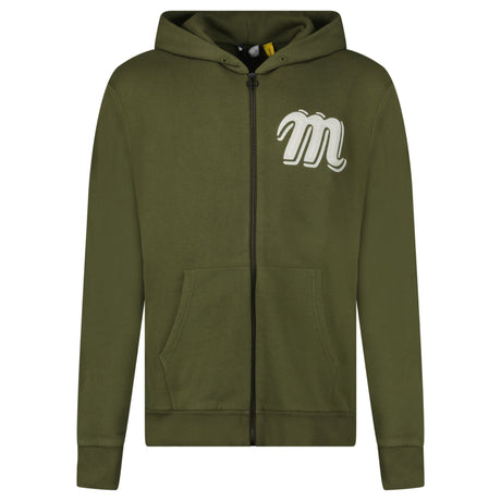 Moncler x Mercedes - Benz by Nigo Long Sleeve Zip Hoodie in Khaki Green - Boinclo - Outlet Sale Under Retail