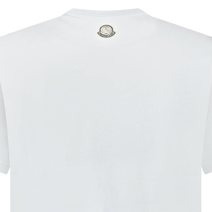Moncler x Mercedes - Benz by Nigo Printed T-Shirt White - Boinclo - Outlet Sale Under Retail