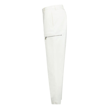 Moncler Zip Trousers White - Boinclo - Outlet Sale Under Retail
