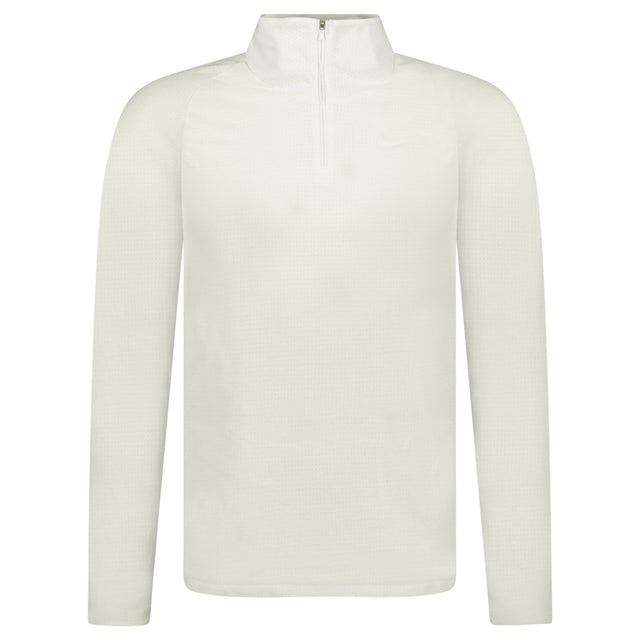 Nike Dri Fit White 1/2 Zip Jumper - Boinclo ltd - Outlet Sale Under Retail