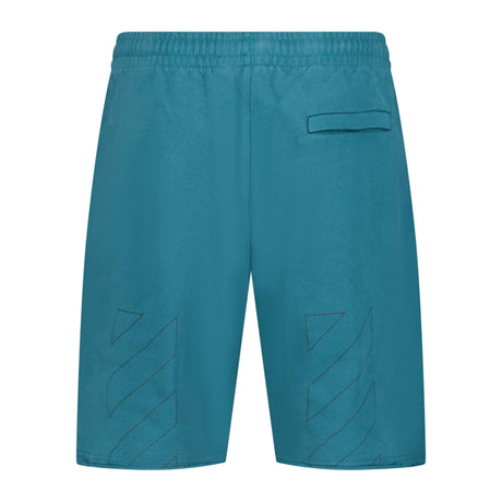 Off - White Bermuda Cotton Shorts - Boinclo - Outlet Sale Under Retail