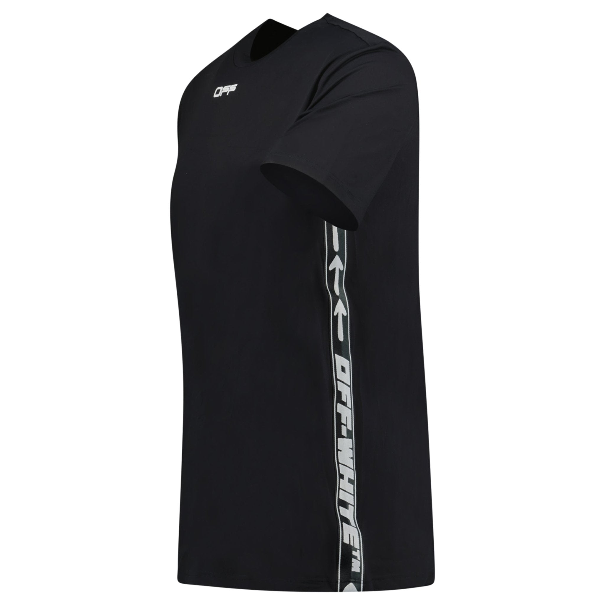 Off-White Logo Band Sport T-Shirt (=Black - Outlet Sale Off-White Logo Band Sport T-Shirt (=Black - Outlet Sale