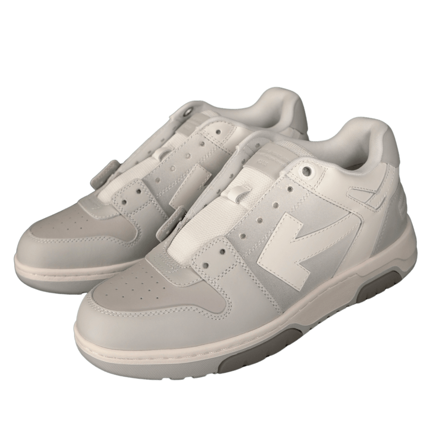 Off - White Out Of Office Low Top Trainers Grey Gradient (Defect) - Boinclo - Outlet Sale Under Retail