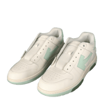 Off - White Out Of Office Low Top Trainers White & Mint (Defect) - Boinclo - Outlet Sale Under Retail