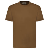 Plain Label Mercerized Cotton T-Shirt Brown - Boinclo - Outlet Sale Under Retail