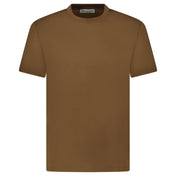 Plain Label Mercerized Cotton T-Shirt Brown - Boinclo - Outlet Sale Under Retail