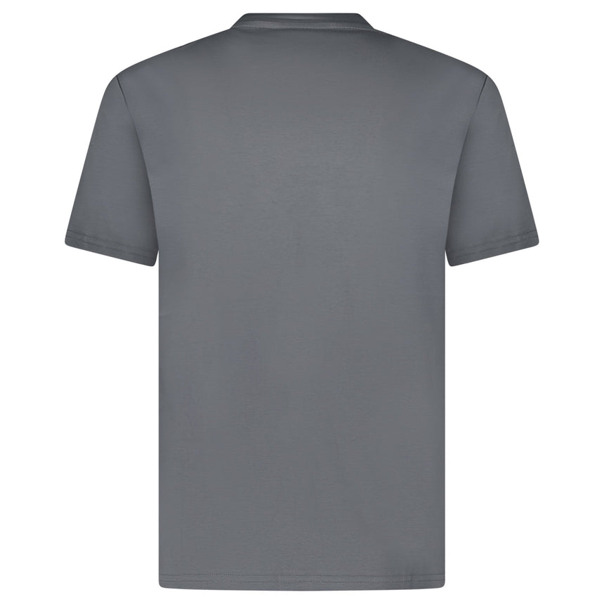 Plain Label Mercerized Cotton T-Shirt Dark Grey - Boinclo - Outlet Sale Under Retail