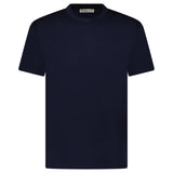 Plain Label Mercerized Cotton T-Shirt Navy - Boinclo - Outlet Sale Under Retail