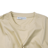Plain Label Mercerized Cotton T-Shirt Yellow - Boinclo - Outlet Sale Under Retail