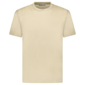 Plain Label Mercerized Cotton T-Shirt Yellow - Boinclo - Outlet Sale Under Retail