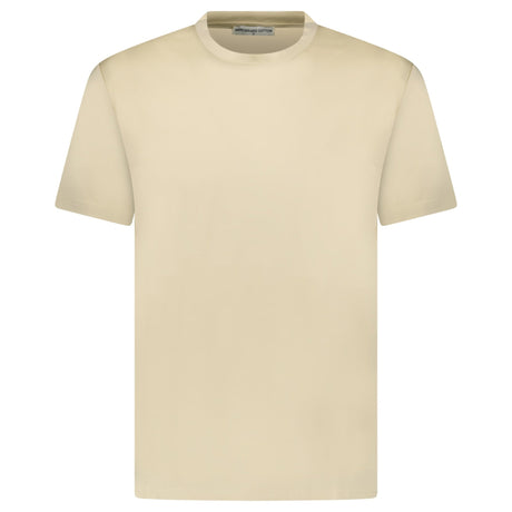 Plain Label Mercerized Cotton T-Shirt Yellow - Boinclo - Outlet Sale Under Retail