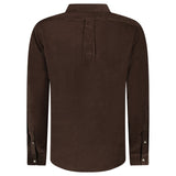 Polo Ralph Lauren Button-Down Collar Logo-Embroidered Cotton-Corduroy Shirt in Brown - Boinclo - Outlet Sale Under Retail