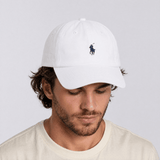 Polo Ralph Lauren Cotton Chino Baseball Cap in White - Boinclo - Outlet Sale Under Retail