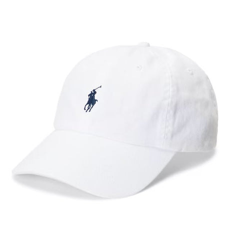Polo Ralph Lauren Cotton Chino Baseball Cap in White - Boinclo - Outlet Sale Under Retail