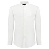 Polo Ralph Lauren Custom Fit Oxford Shirt White - Boinclo - Outlet Sale Under Retail