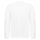 Polo Ralph Lauren Custom Slim Fit Long Sleeve Polo Shirt in White - Boinclo - Outlet Sale Under Retail