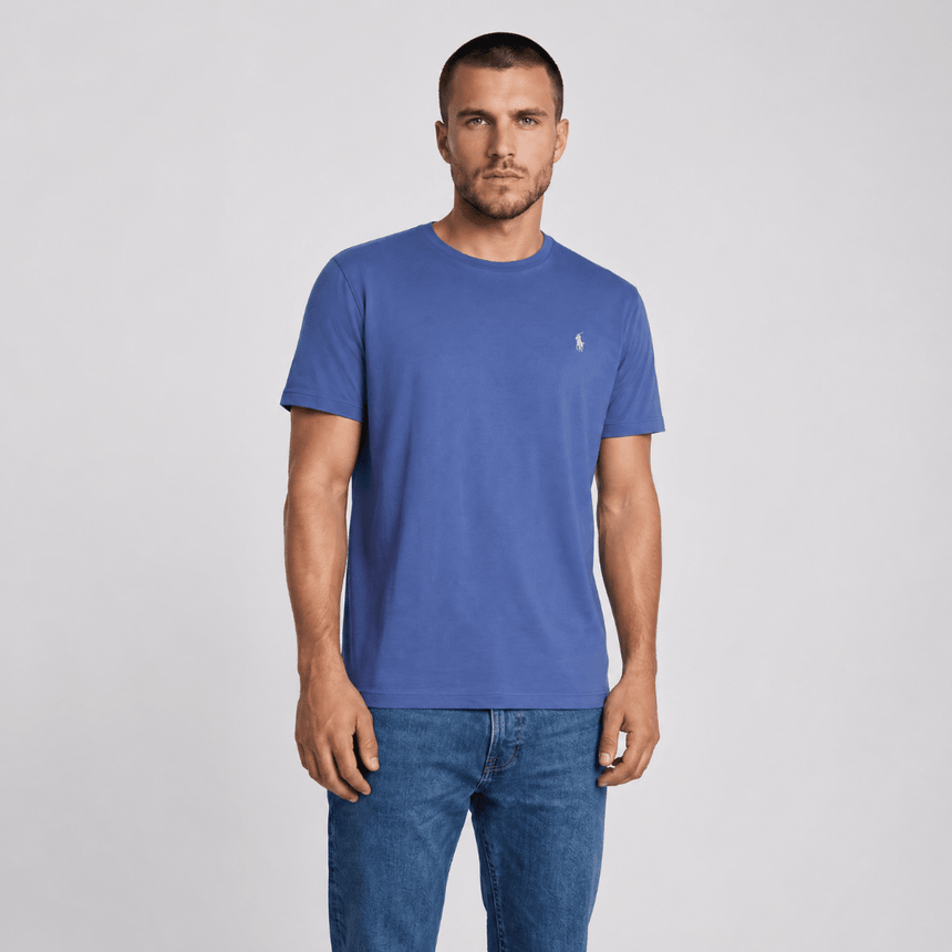 Polo Ralph Lauren Custom Slim Fit T-Shirt in Blue - Boinclo - Outlet Sale Under Retail