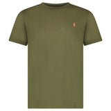 Polo Ralph Lauren Custom Slim Fit T-Shirt in Khaki Green - Boinclo - Outlet Sale Under Retail