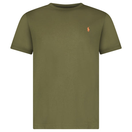 Polo Ralph Lauren Custom Slim Fit T-Shirt in Khaki Green - Boinclo - Outlet Sale Under Retail
