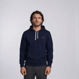 Polo Ralph Lauren Double Knit Hoodie in Navy - Boinclo - Outlet Sale Under Retail