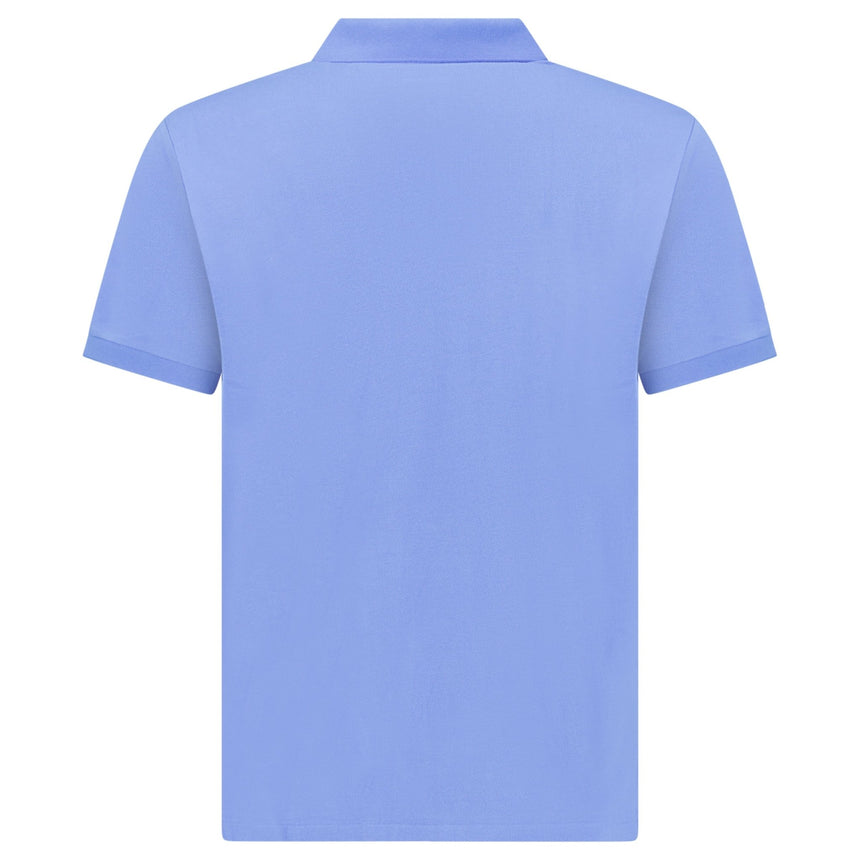 Polo Ralph Lauren Mesh Custom Slim Fit Polo Shirt in Blue - Boinclo - Outlet Sale Under Retail